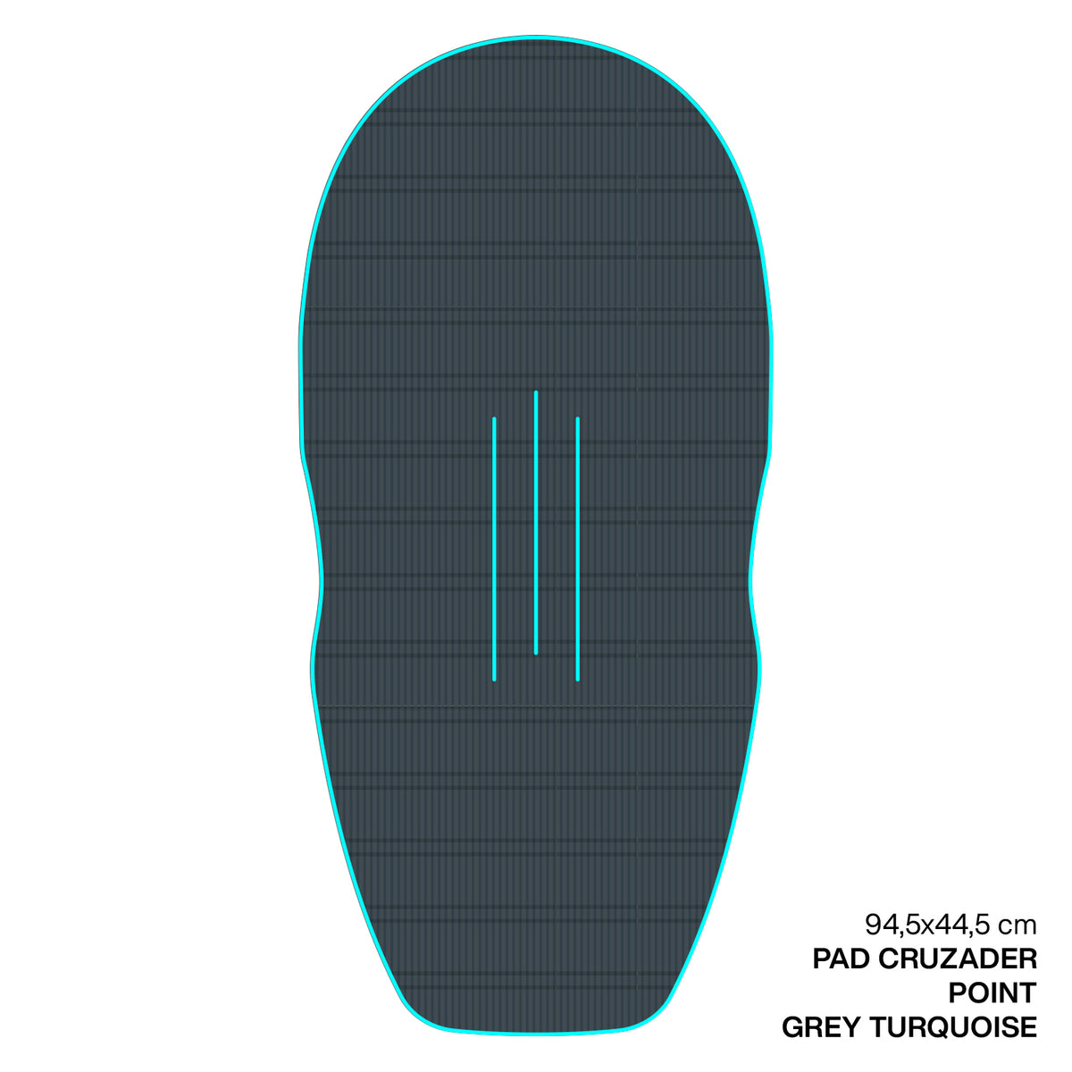 GONG | EVA Wingfoil Ridge Traction Pad Cruzader Point Shape 