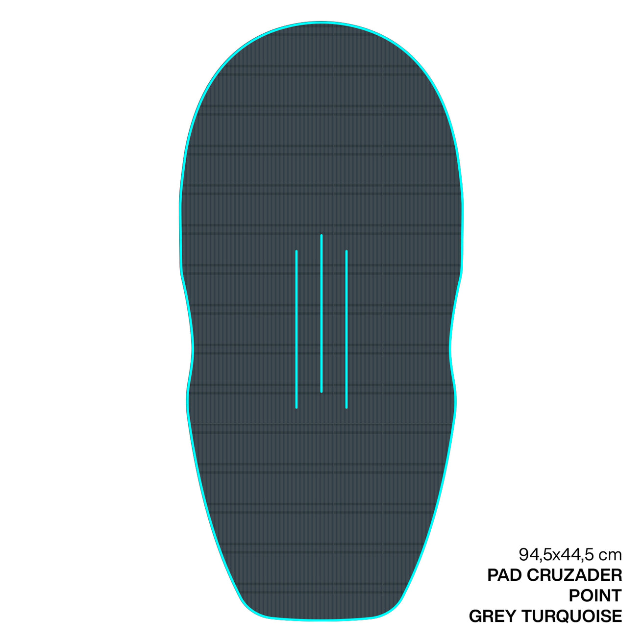 GONG | EVA Wingfoil Ridge Traction Pad Shape Cruzader Point