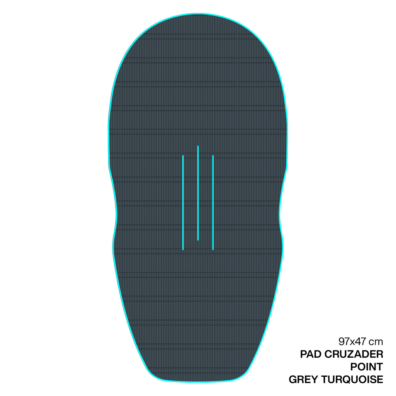 GONG | EVA Wingfoil Ridge Traction Pad Cruzader Point Shape 