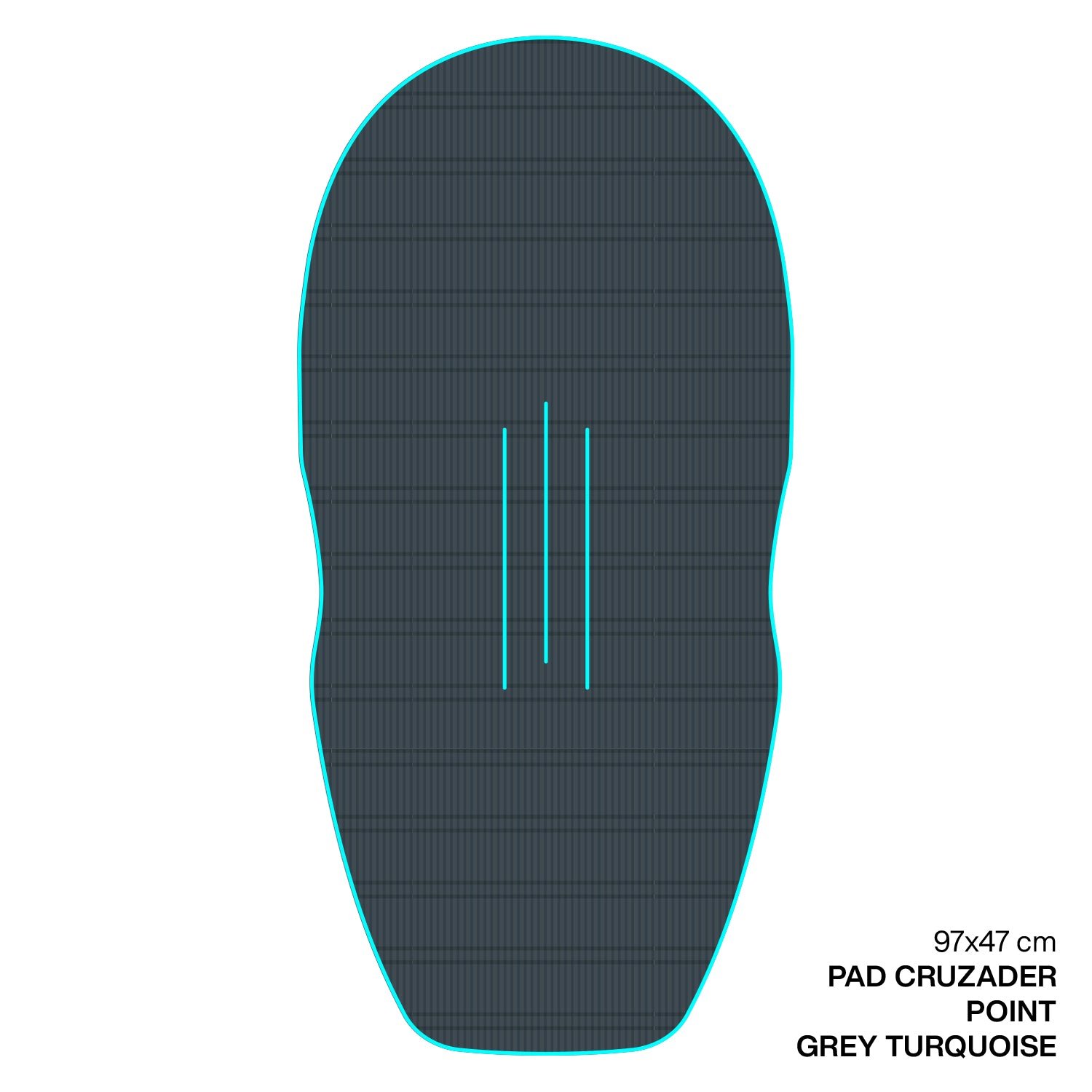GONG | EVA Wingfoil Ridge Traction Pad Cruzader Point Shape 