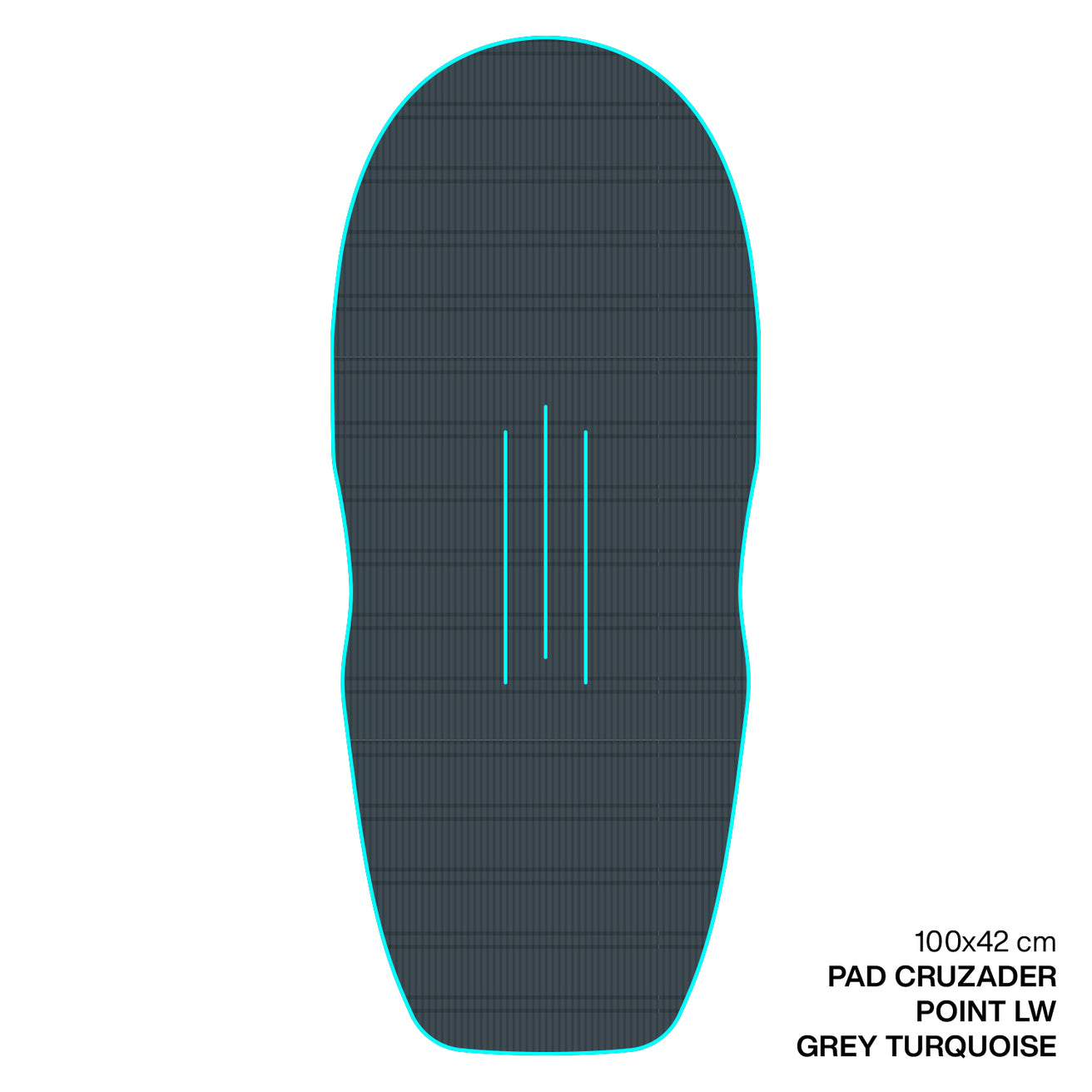 GONG | EVA Wingfoil Ridge Traction Pad Cruzader Point Shape 