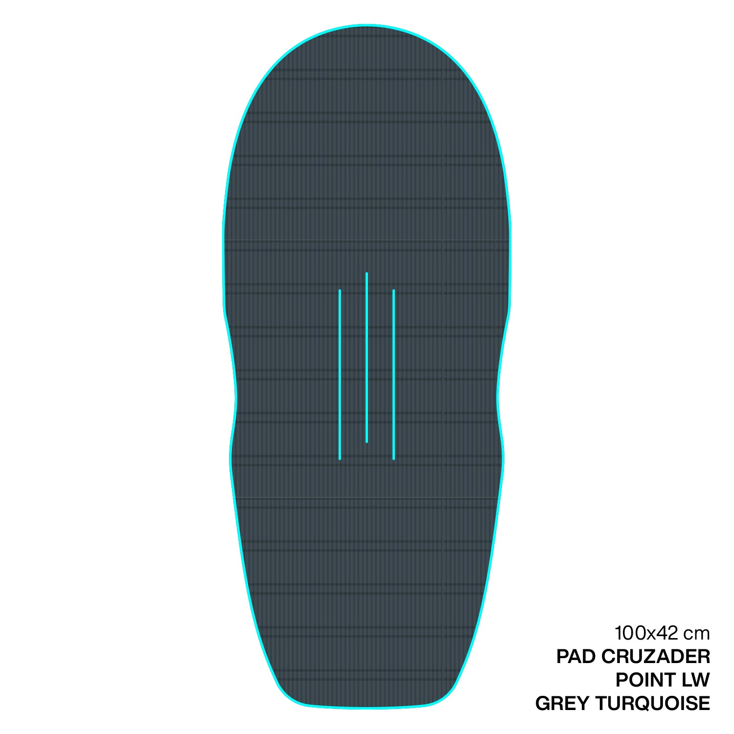 GONG | EVA Wingfoil Ridge Traction Pad Cruzader Point Shape 