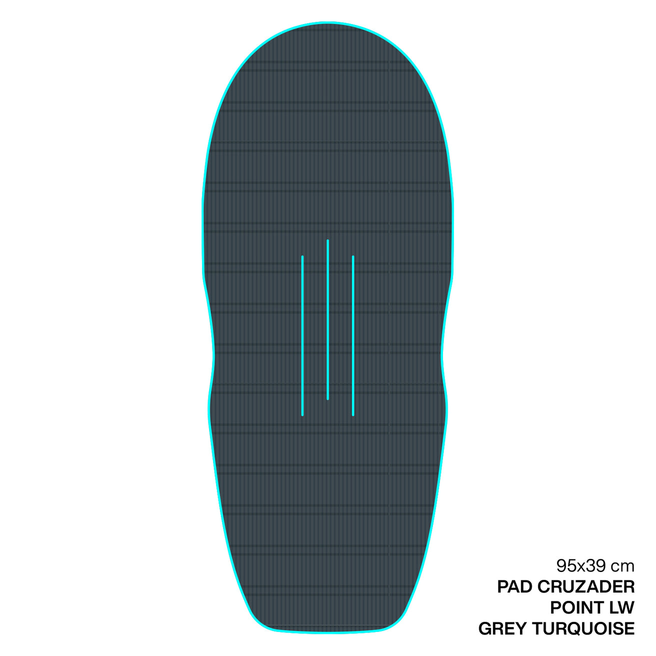 GONG | EVA Wingfoil Ridge Traction Pad Cruzader Point Shape 