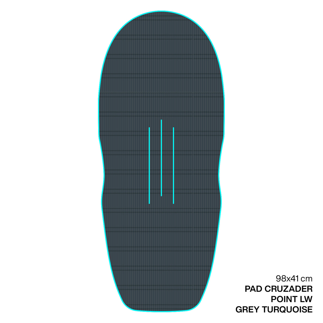 GONG | EVA Wingfoil Ridge Traction Pad Cruzader Point Shape 