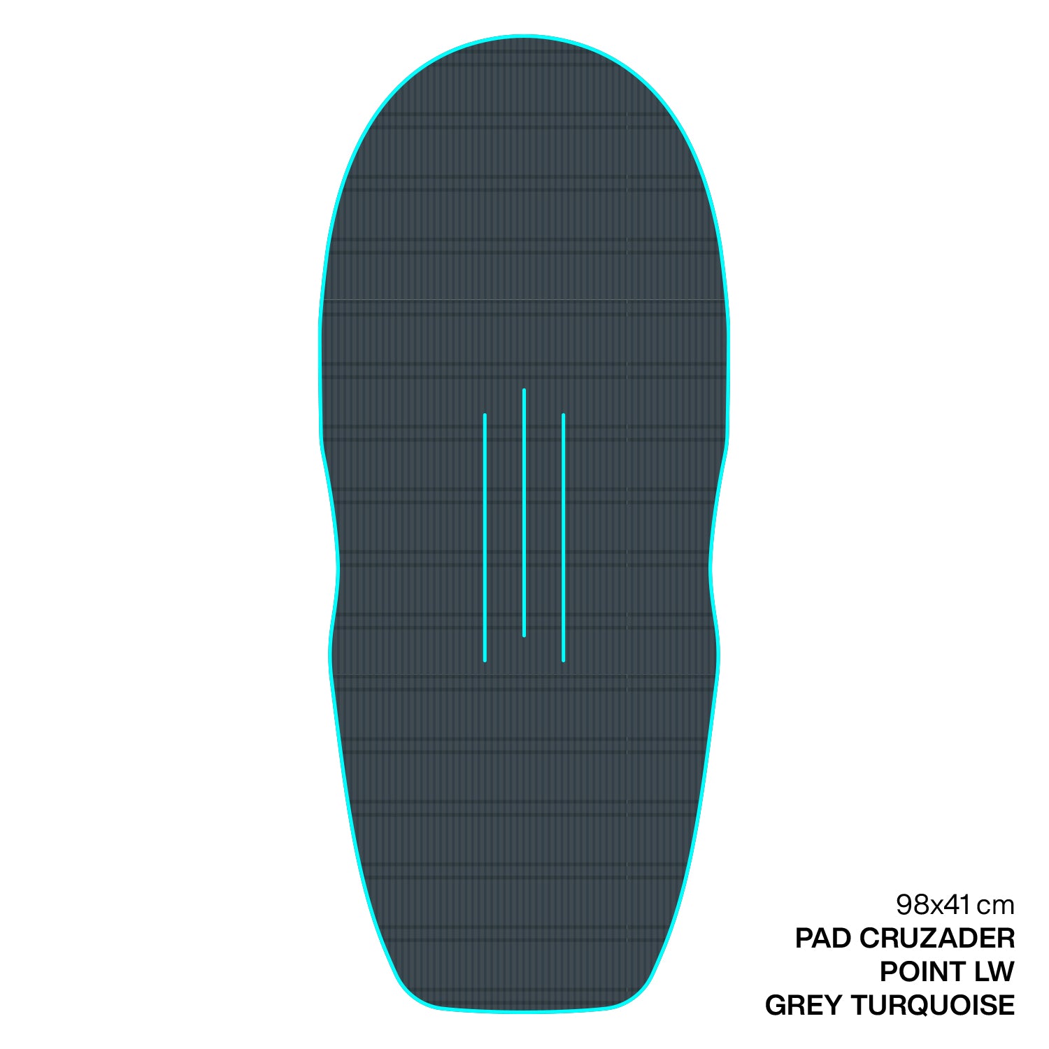 GONG | EVA Wingfoil Ridge Traction Pad Cruzader Point Shape 