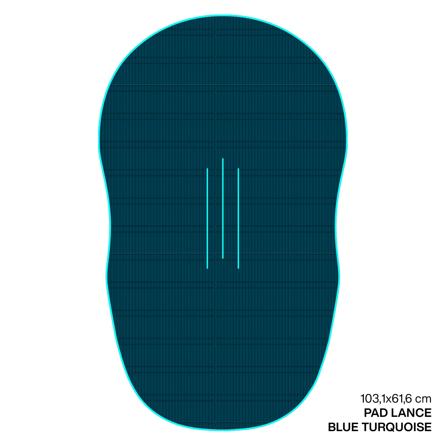 GONG | EVA Wingfoil Ridge Traction Pad Lance Shape
