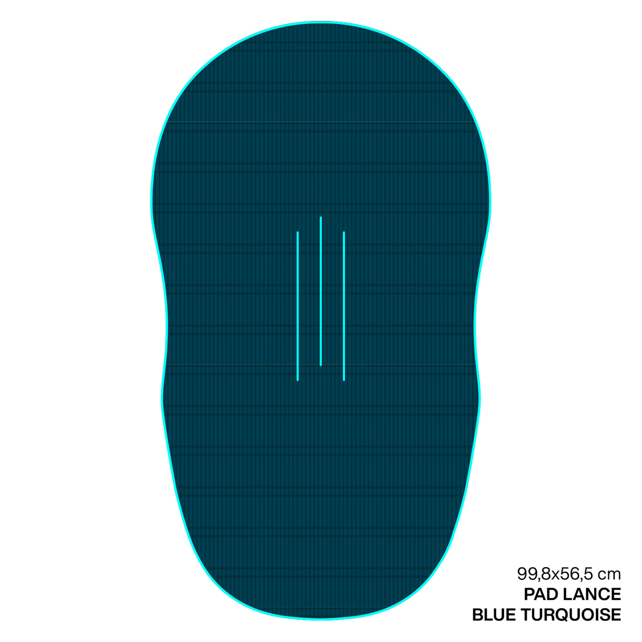 GONG | EVA Wingfoil Ridge Traction Pad Shape Lance