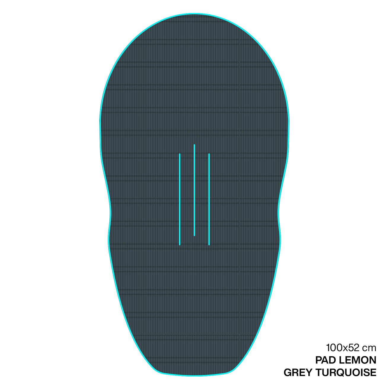 GONG | EVA Wingfoil Ridge Traction Pad Shape Lemon
