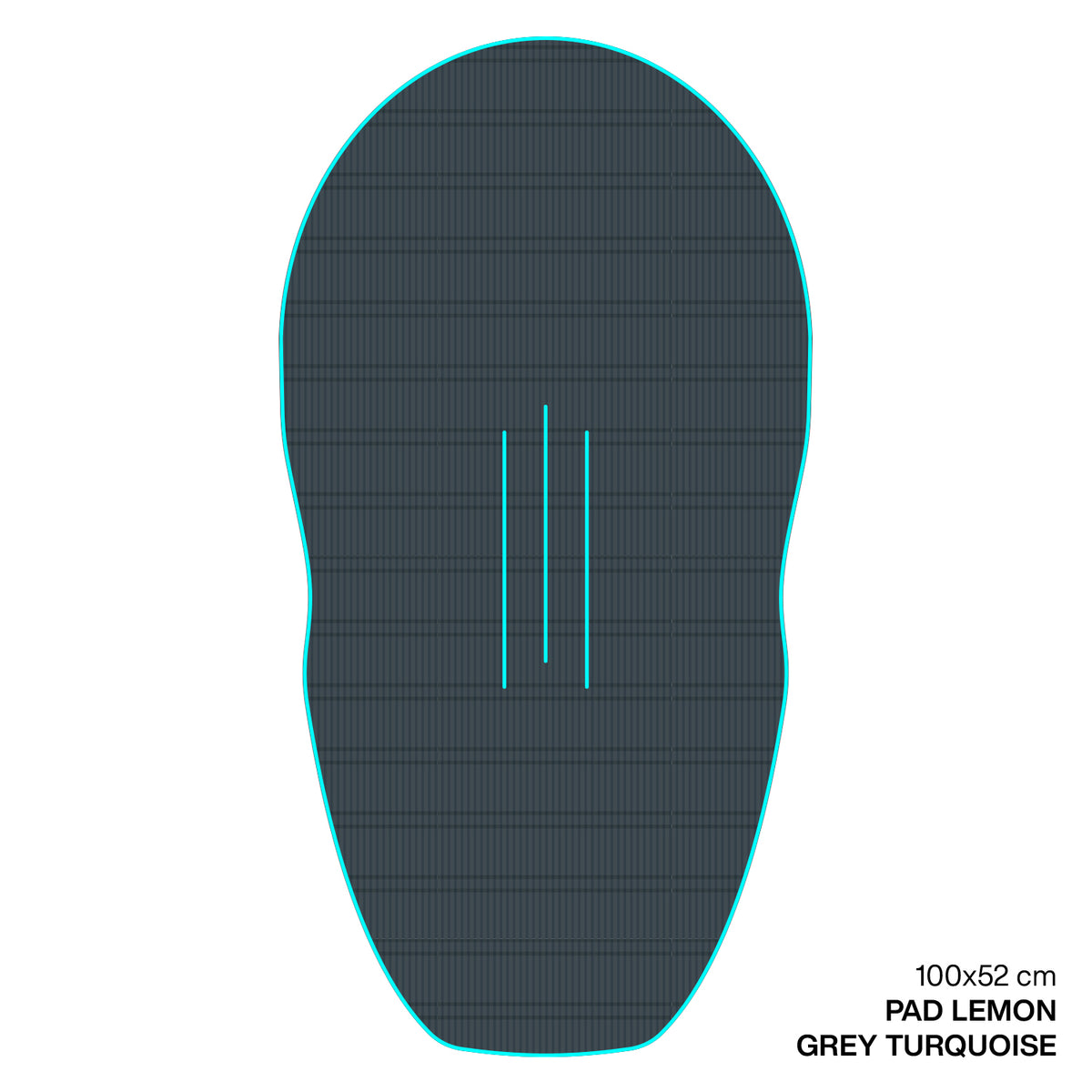 GONG | EVA Wingfoil Ridge Traction Pad Shape Lemon