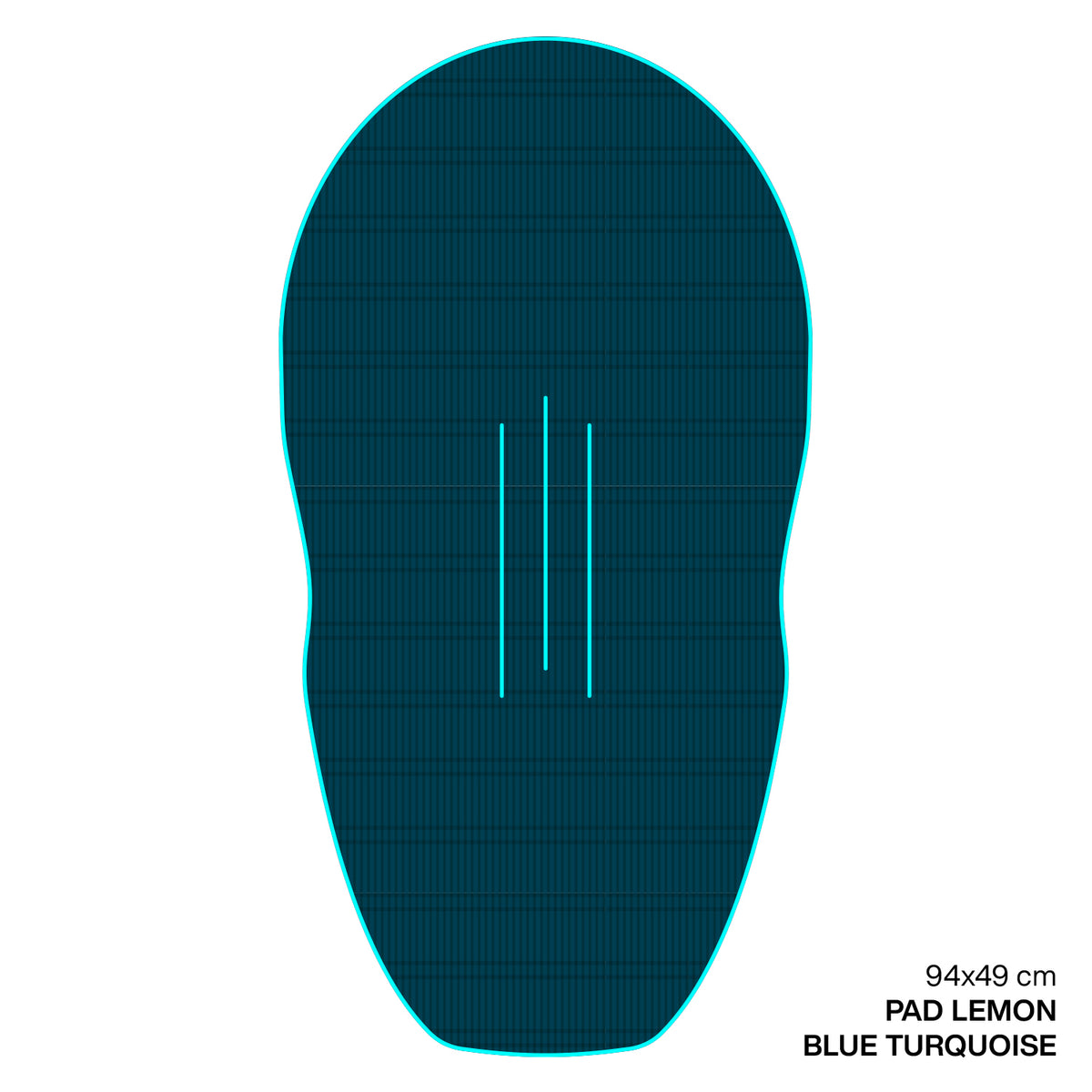 GONG | EVA Wingfoil Ridge Traction Pad Lemon Shape