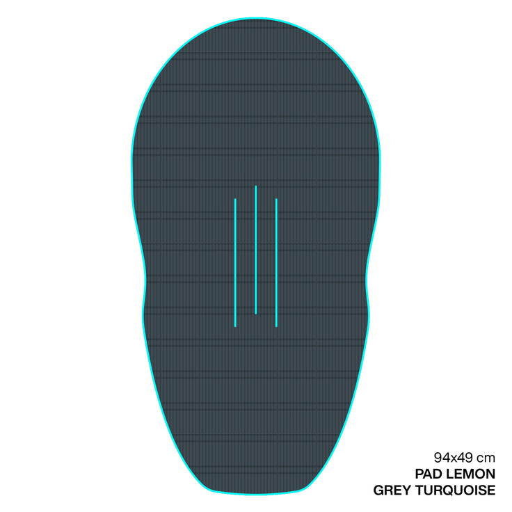 GONG | EVA Wingfoil Ridge Traction Pad Shape Lemon