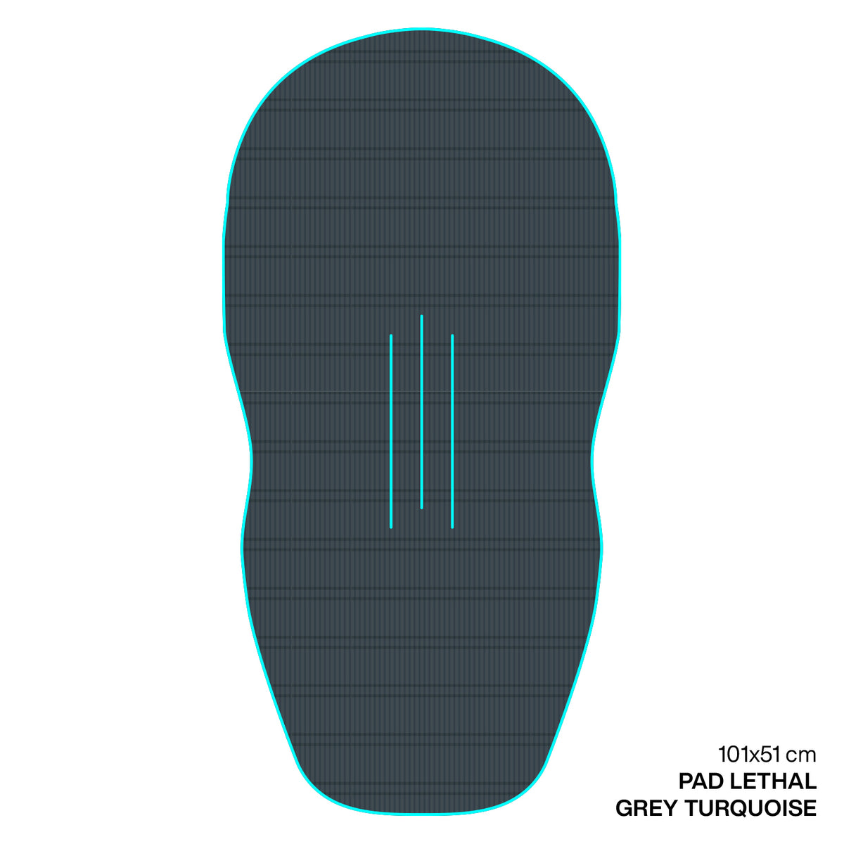 GONG | EVA Wingfoil Ridge Traction Pad Shape Lethal