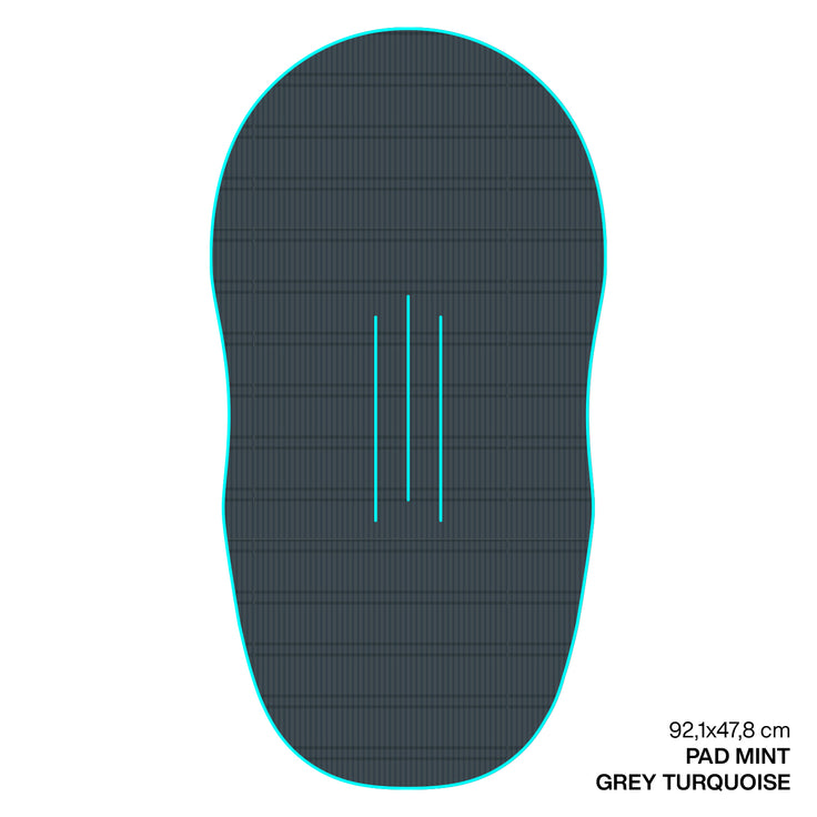 GONG | EVA Wingfoil Ridge Traction Pad Shape Mint
