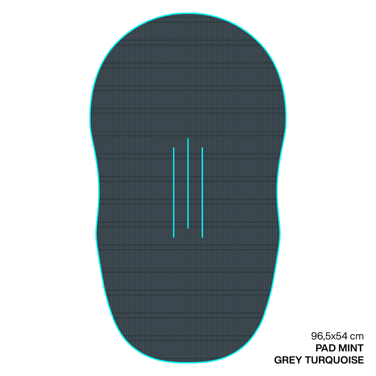 GONG | EVA Wingfoil Ridge Traction Pad Mint Shape