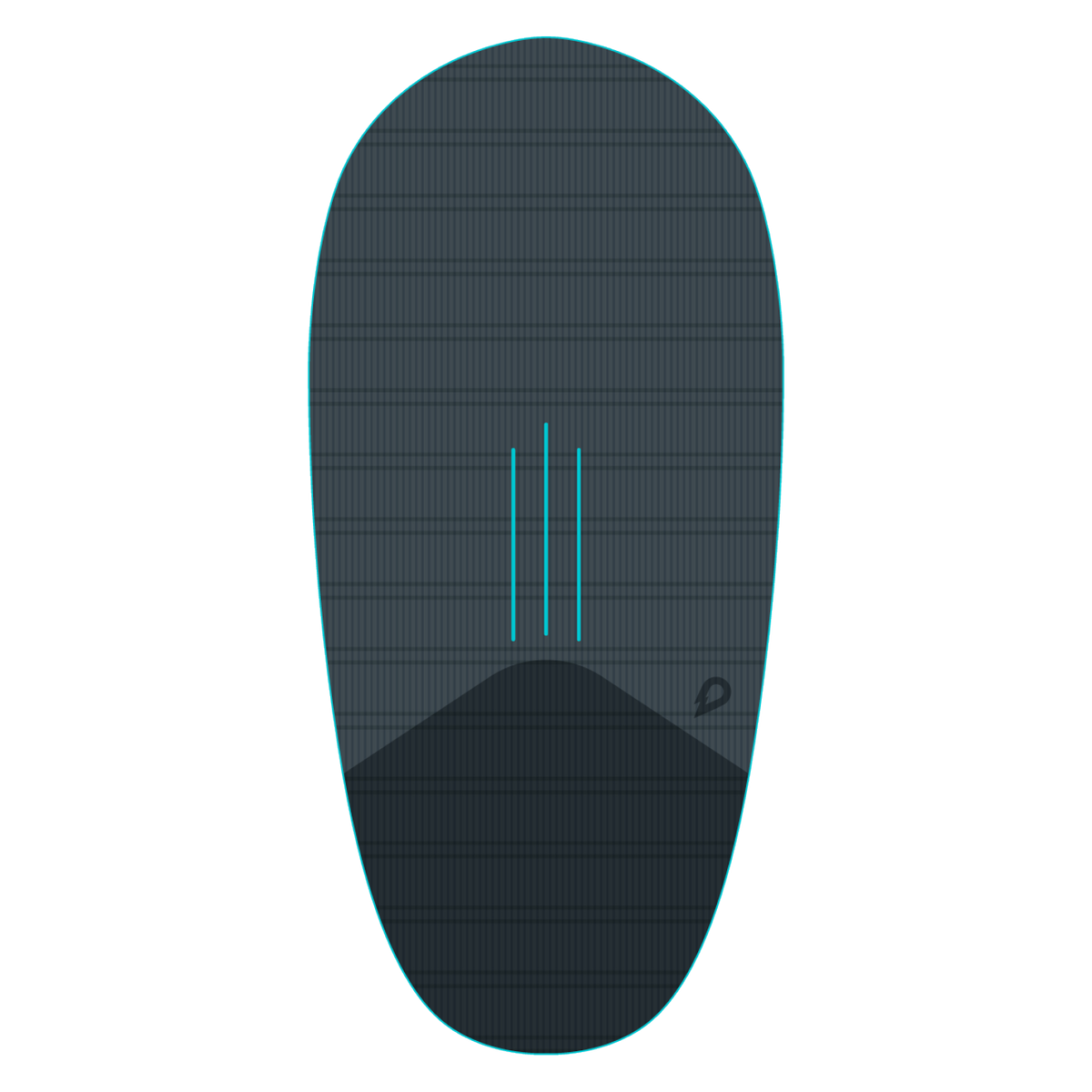 GONG | Wingfoil Ridge Traction Pad - Shape Lemon FSP 2X / FSP Pro