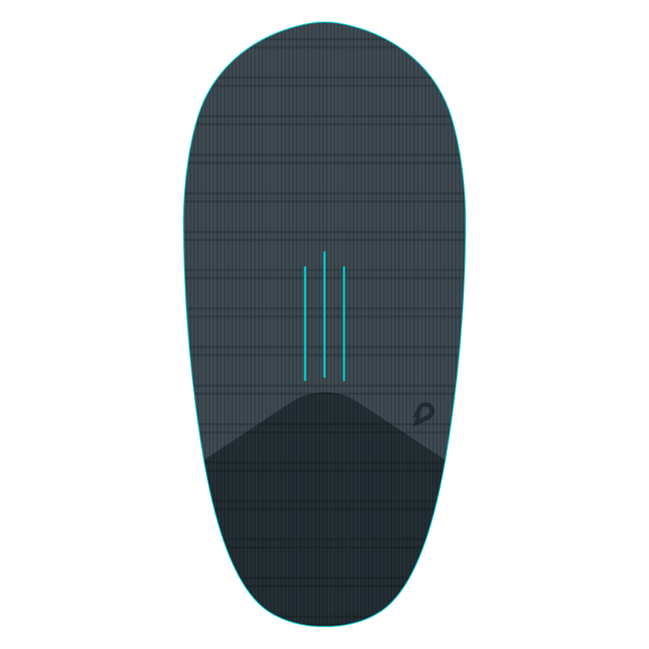 GONG | Wingfoil Ridge Traction Pad - Shape Lemon FSP 2X / FSP Pro