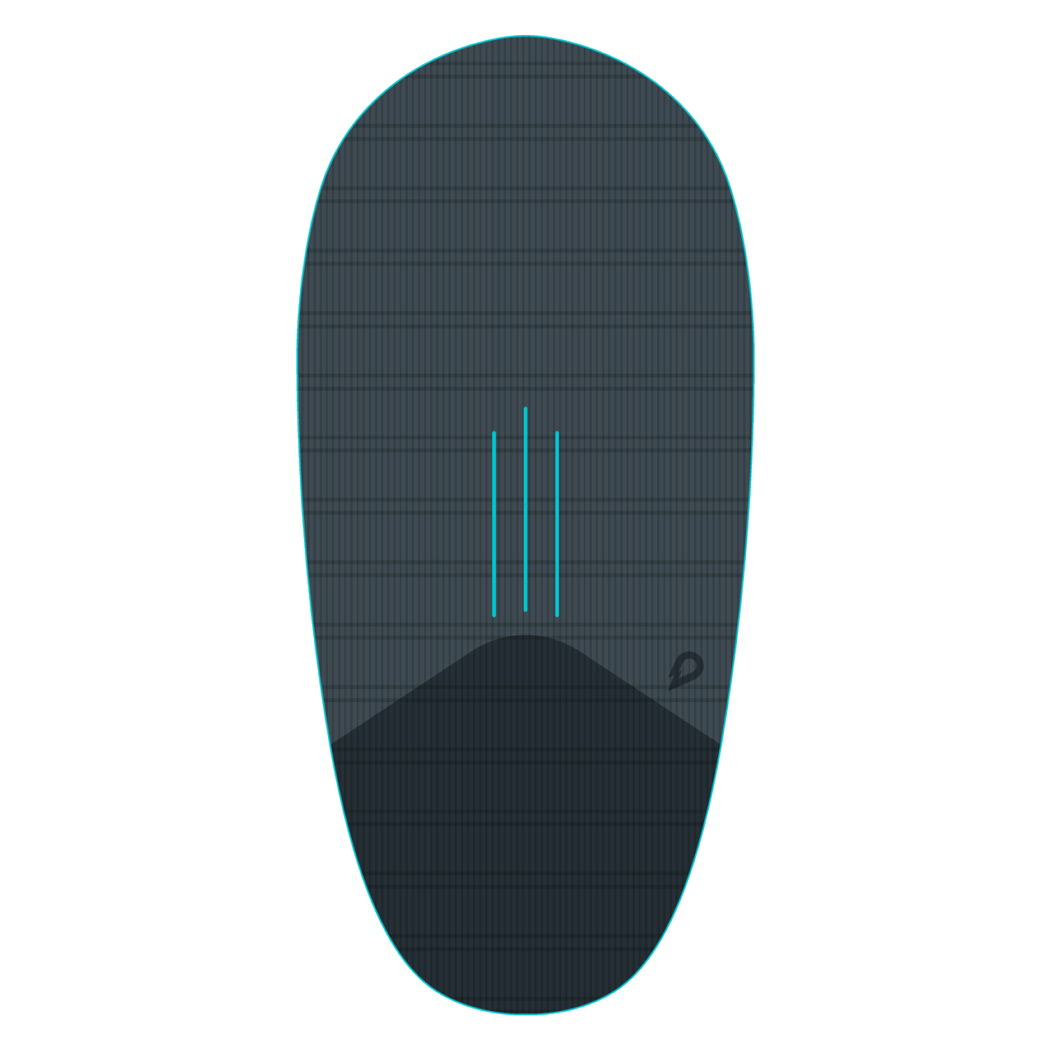 GONG | Wingfoil Ridge Traction Pad - Shape Lemon FSP 2X / FSP Pro