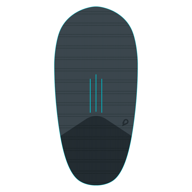 GONG | Wingfoil Ridge Traction Pad - Shape Lemon FSP 2X / FSP Pro