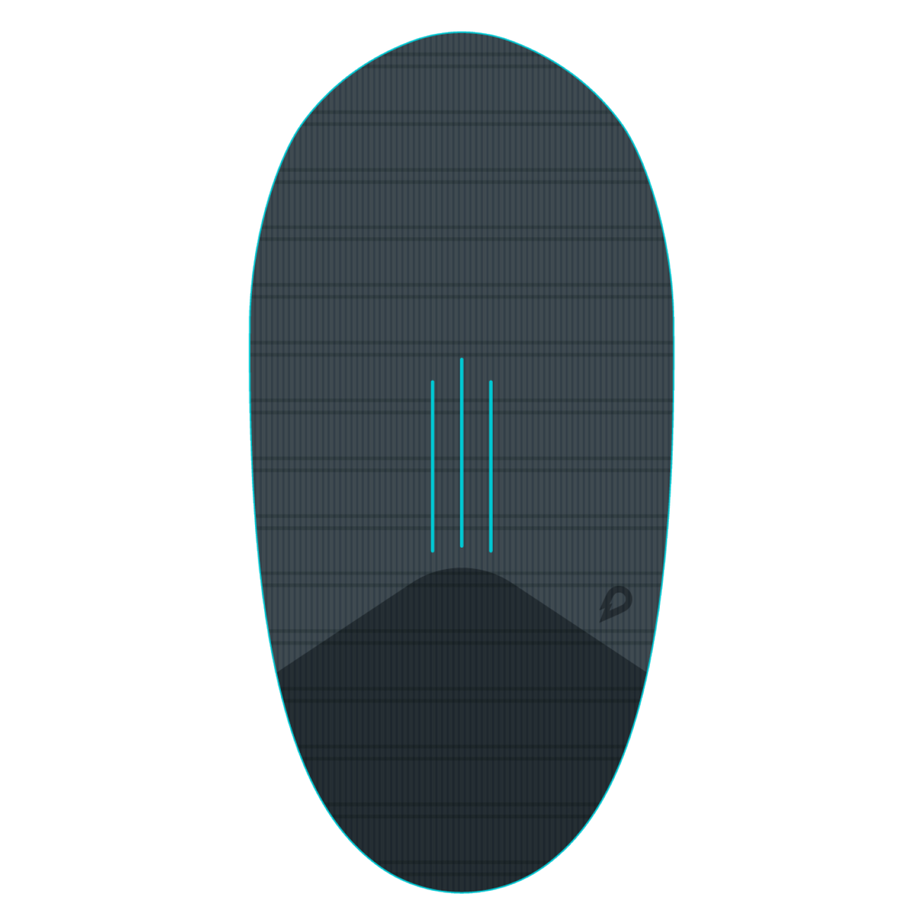 GONG | Wingfoil Ridge Traction Pad -  Shape Mint FSP 2X / FSP Pro 