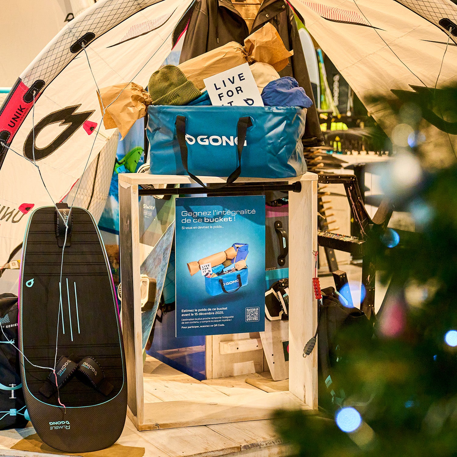 DON’T MISS OUT: A BUCKET UNDER YOUR CHRISTMAS TREE?