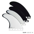 GONG | Round Quad Fins Set - ST Box