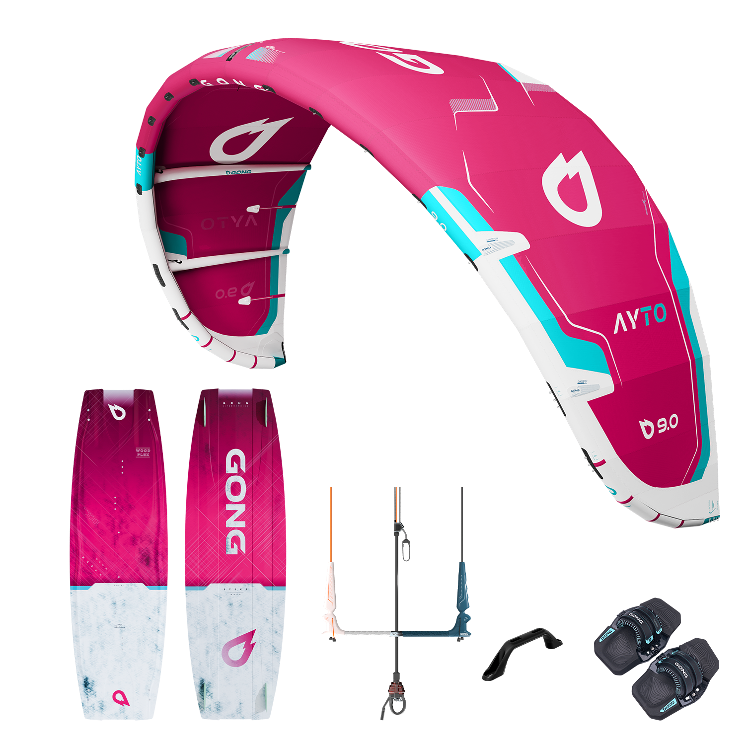 Pack | Pack Kite Ayto & Twintip Steez Wood Flex