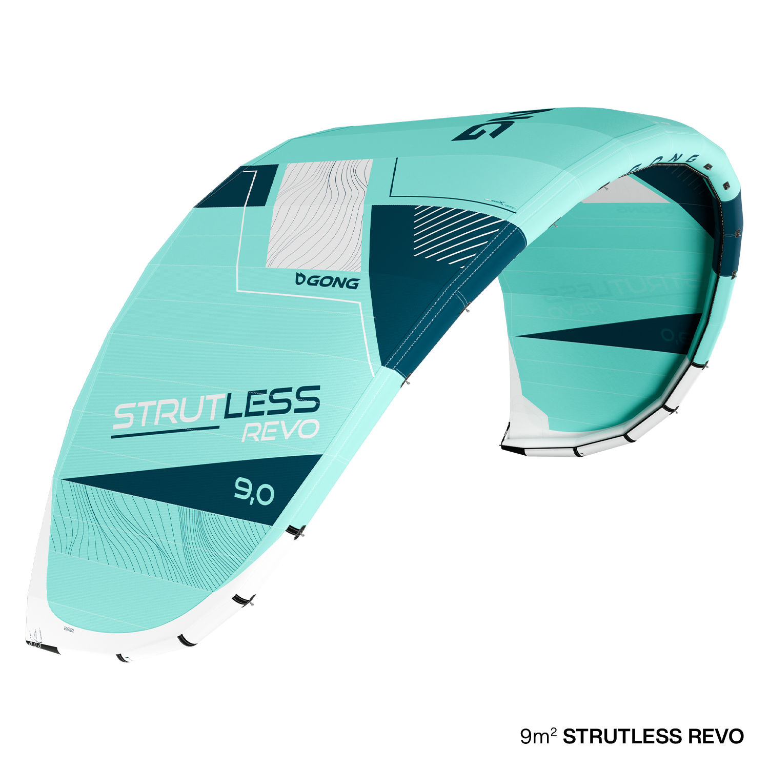 Kite Strutless Revo - 4 m² SKY BLUE Occasion 11819
