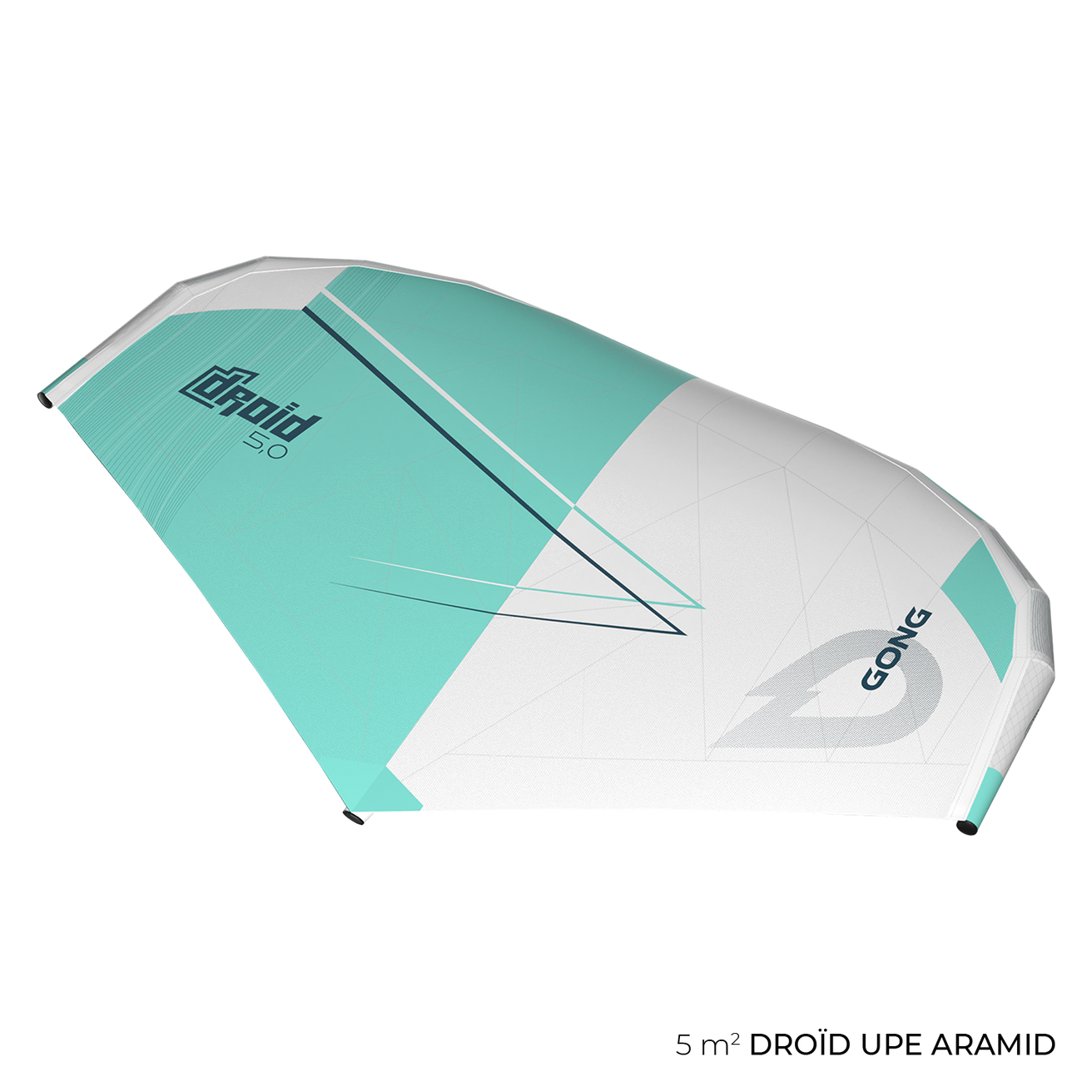 Wing Droid UPE Aramid - 4 m² White / Sky Blue Second Hand 12987
