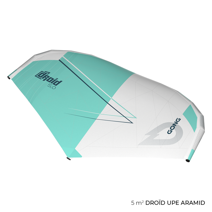 Wing Droid UPE Aramid - 4 m² White / Sky Blue Occasion 12987
