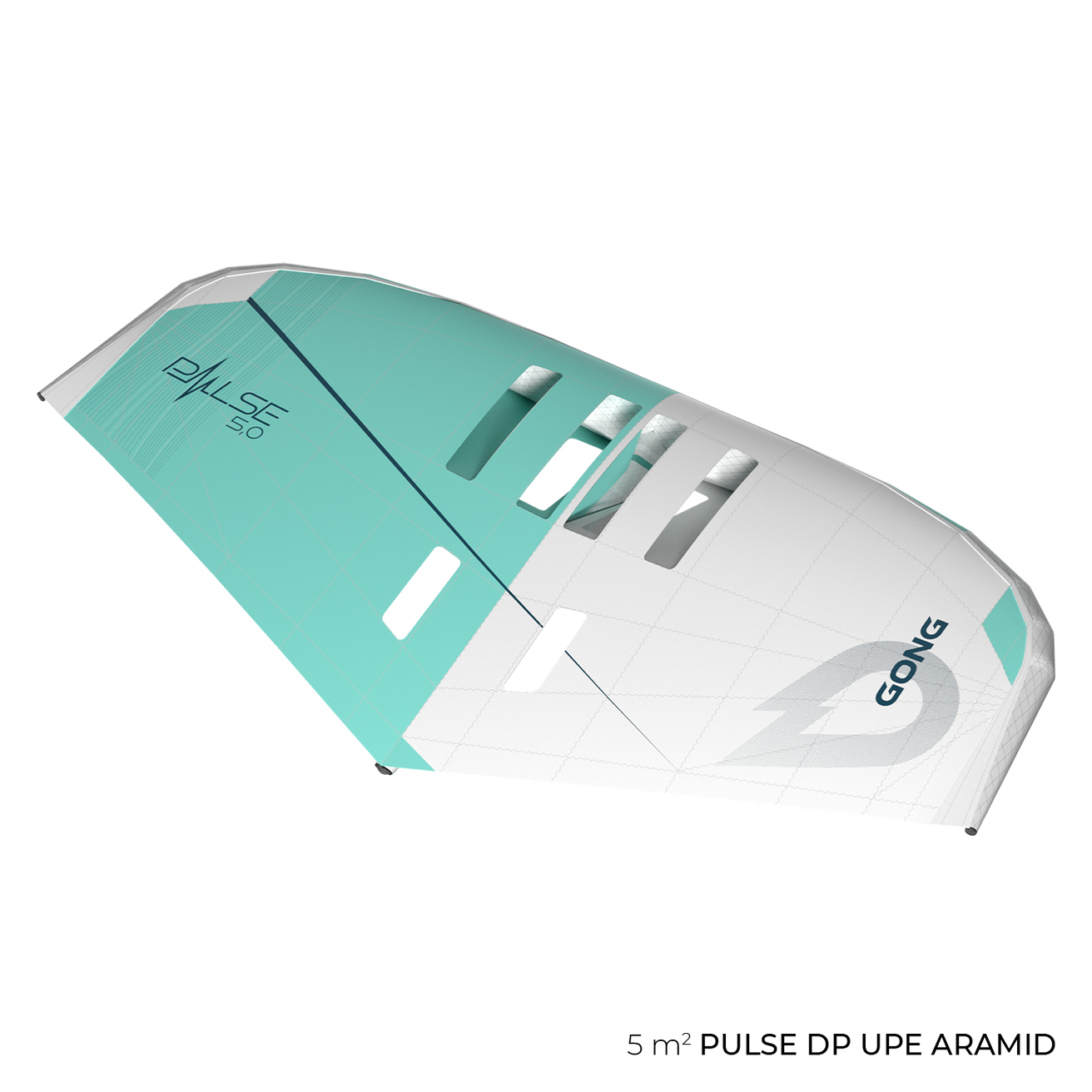 Wing Pulse DP UPE Aramid - 4,5 m2 White / Sky Blue Occasion 13124