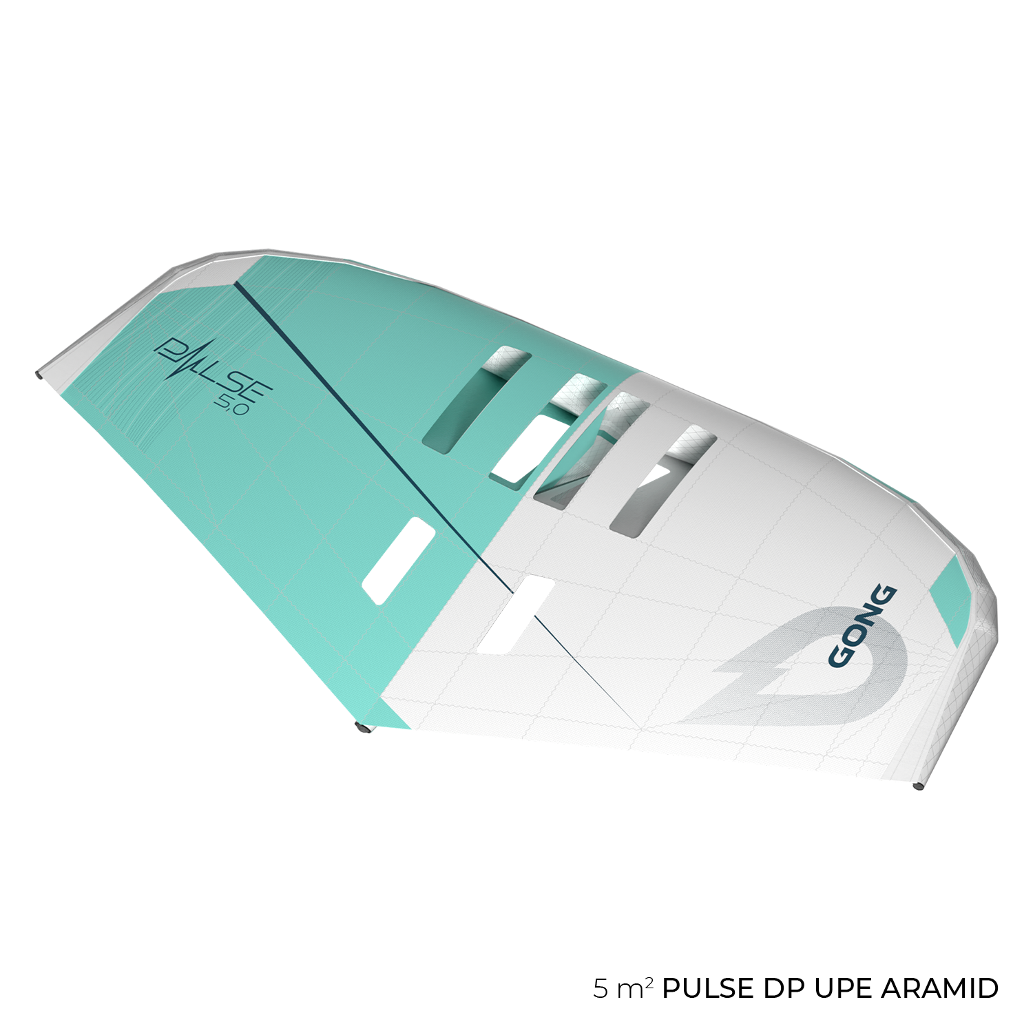 Wing Pulse DP UPE Aramid - 4,5 m2 White / Sky Blue Occasion 13124