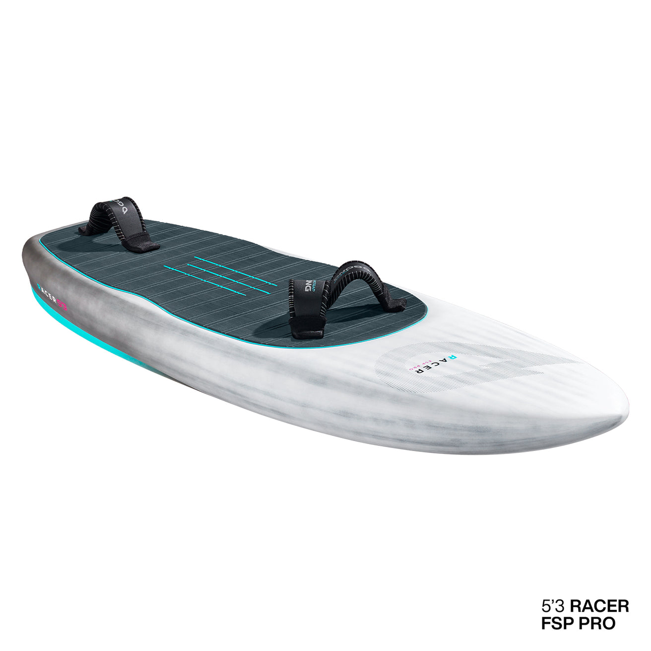 Triple X Nose Wing Rear Strap Bent To Side Board Black Triple X Nose Wing Rear Strap Bent To Side Board Black