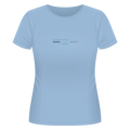 GONG | Tee-Shirt Signature Femme Coton Bleu Ciel