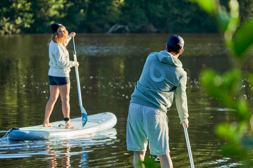 SESSION: STROLLING AROUND WITH A STAND-UP PADDLE BOARD!