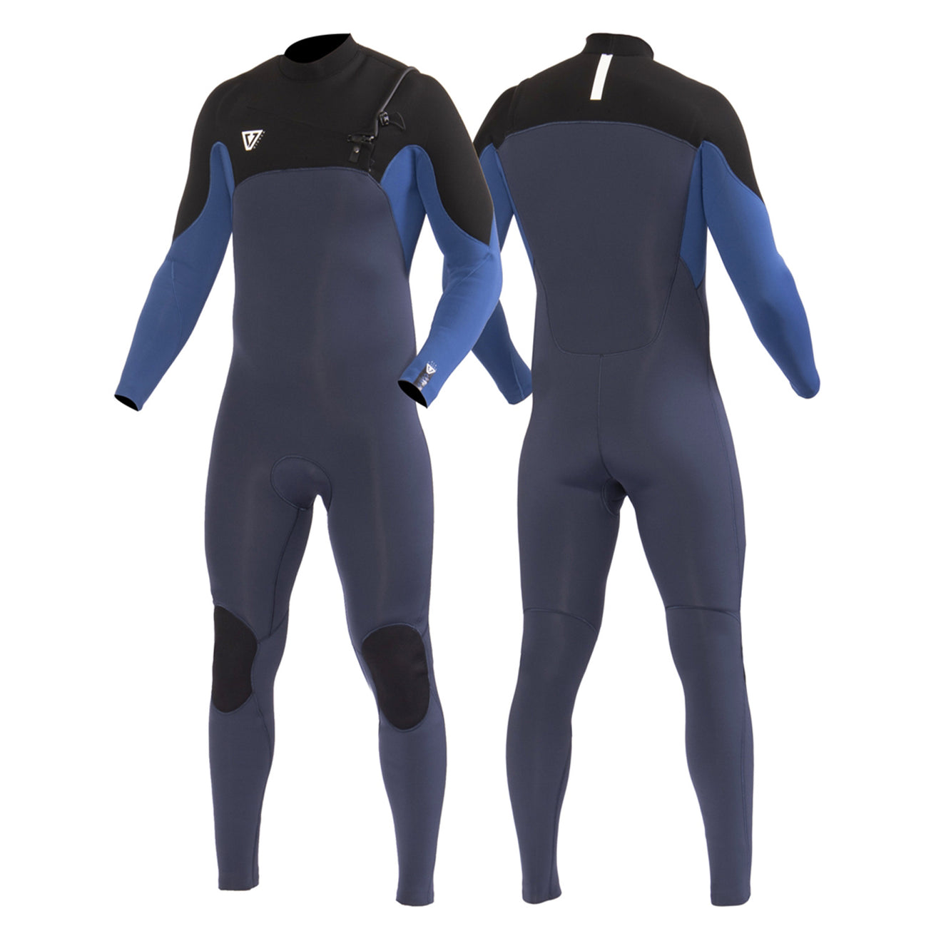 Vissla | Integral 7 Seas Comp Men 3/2 Chest Zip - Harbor Blue