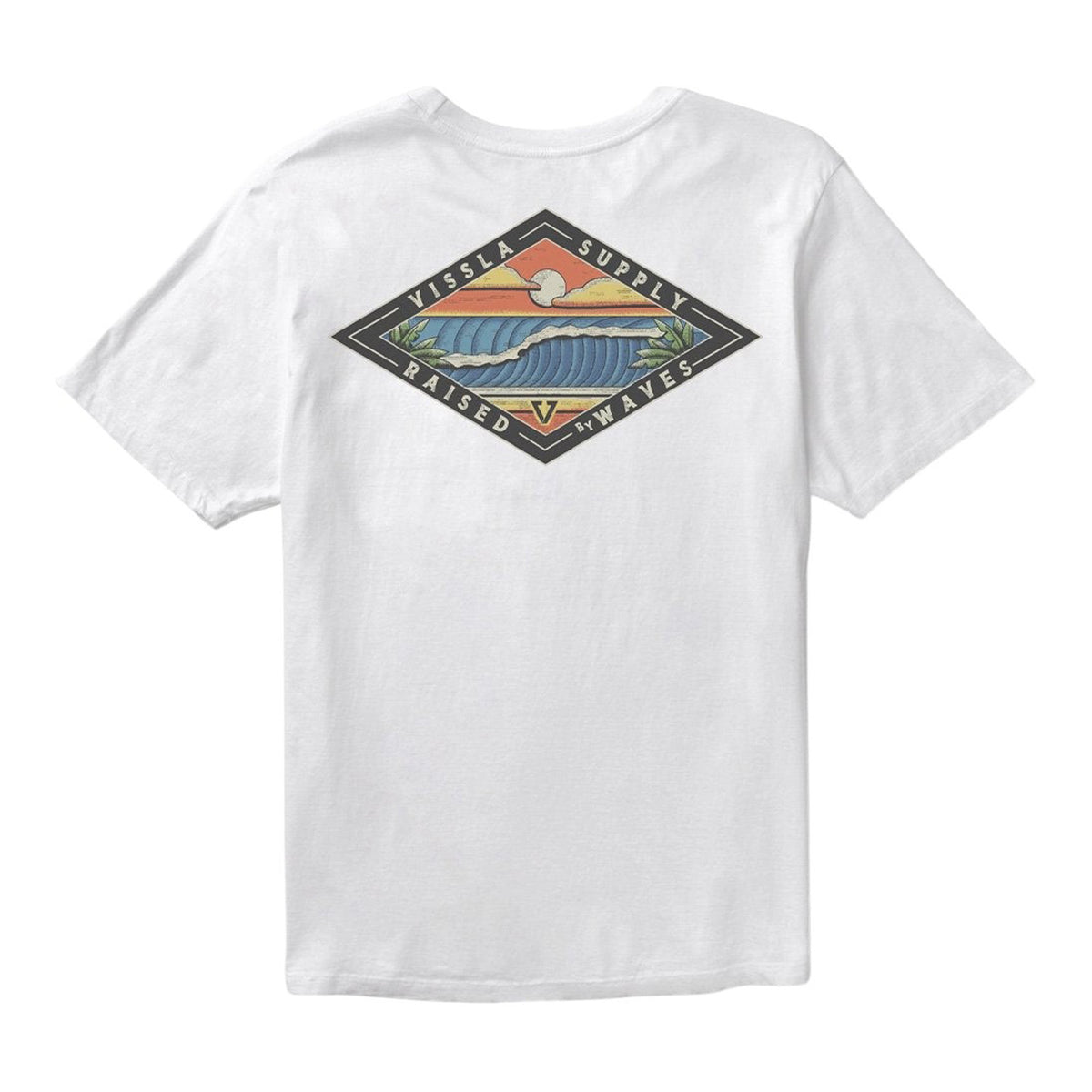 Vissla | Men Wave Chasers Premium Organic T-shirt Second Choice