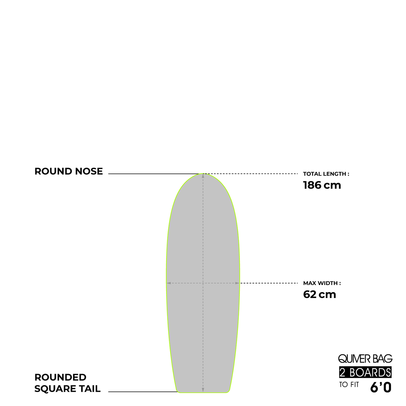 GONG | Surf Quiver Bag