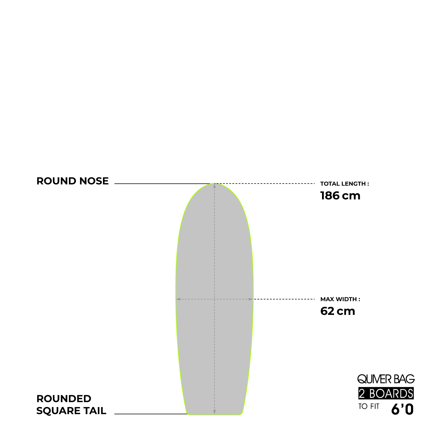 GONG | Surf Quiver Bag
