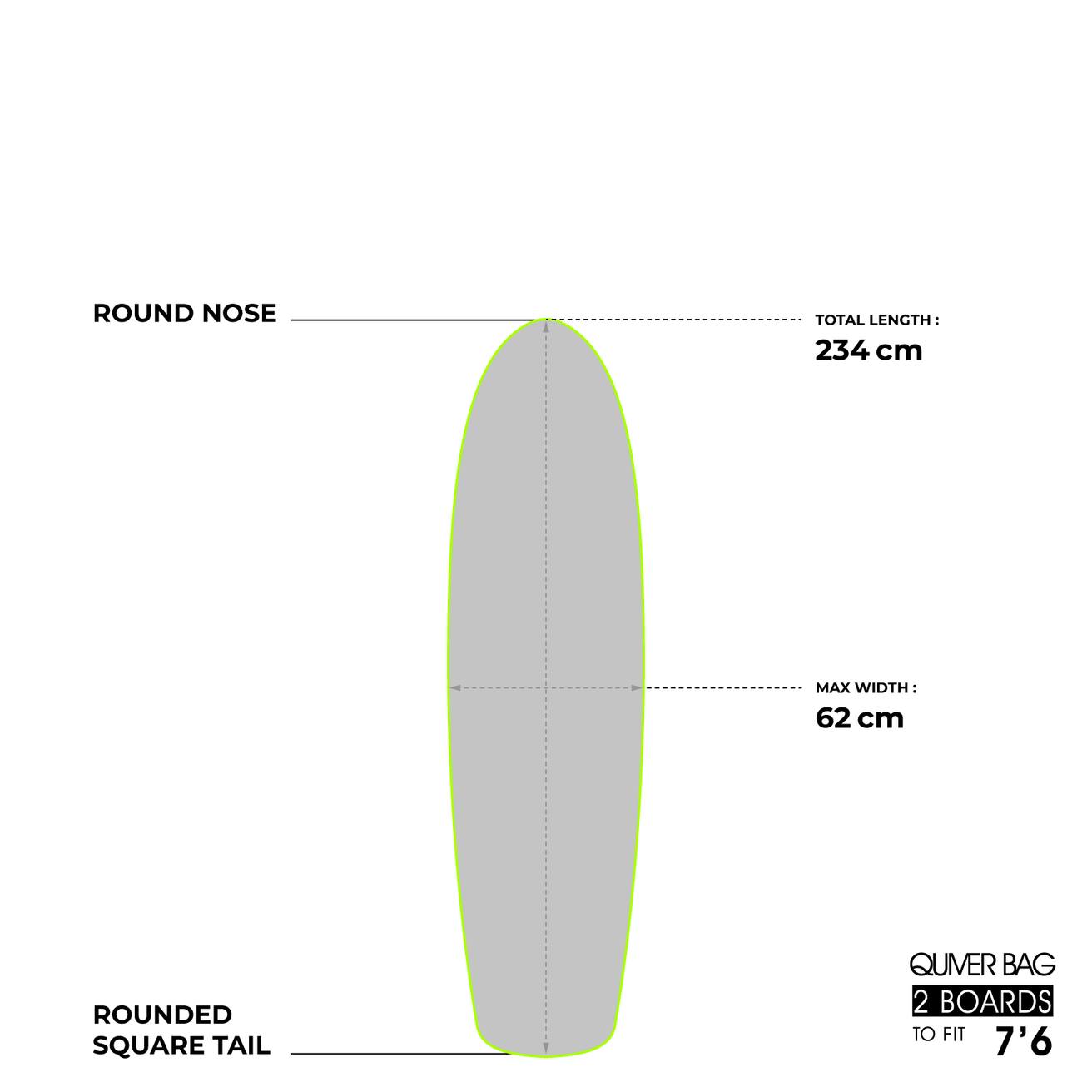 GONG | Surf Quiver Bag