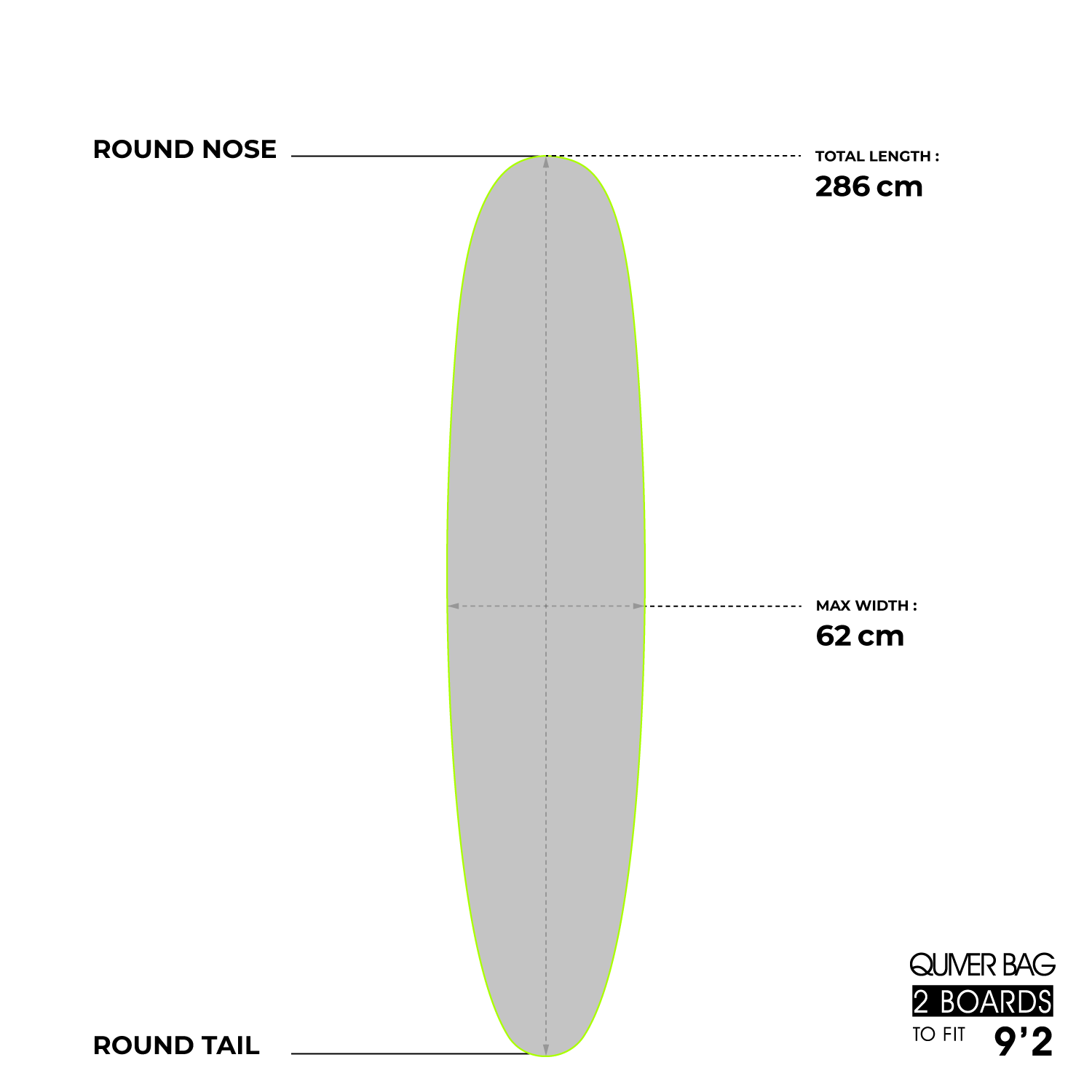 GONG | Surf Quiver Bag