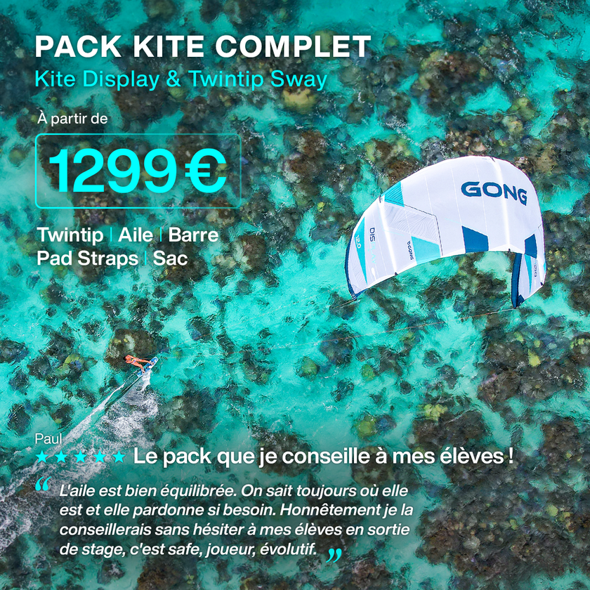 GREAT DEAL : UN PACK KITE RECOMMANDÉ PAR UN MONITEUR