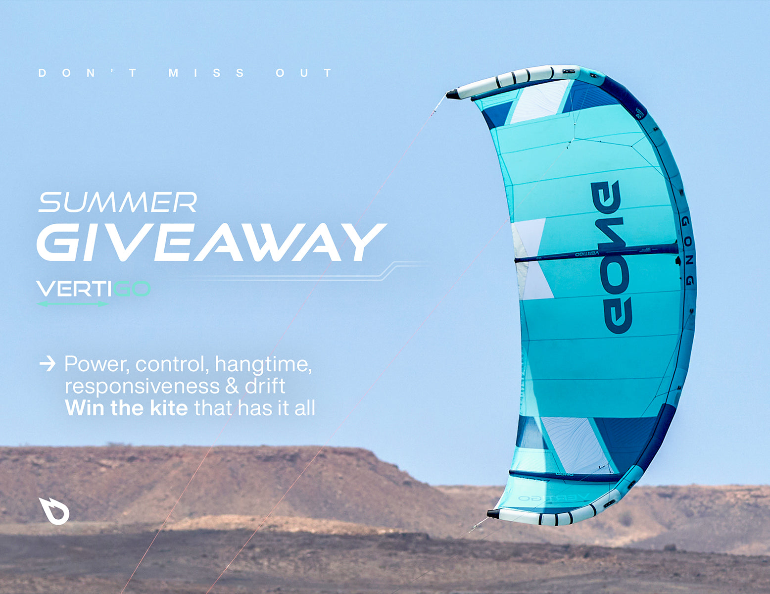 DON’T MISS OUT : GAGNEZ UN KITE VERTIGO !