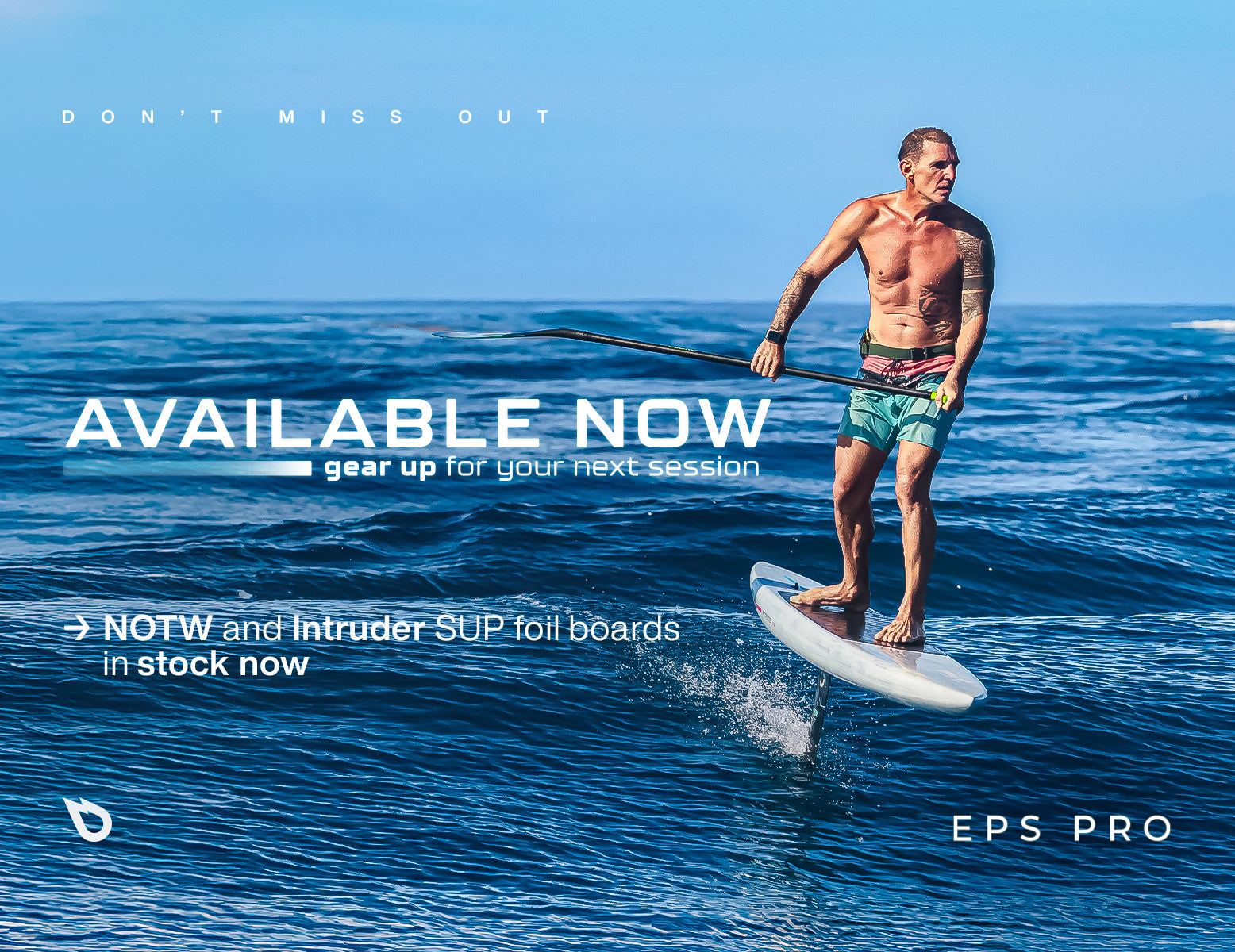 DON’T MISS OUT: OUR SUP FOIL DOWNWIND BOARDS ARE BACK IN STOCK! 