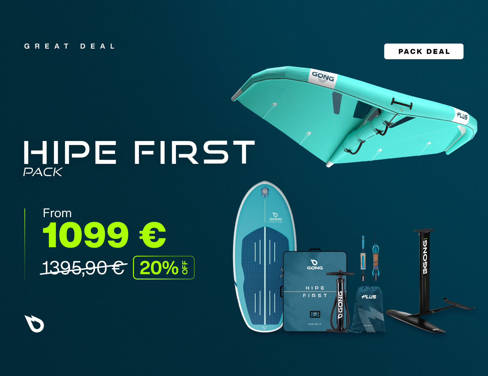 GREAT DEAL : DISPO IMMÉDIATE DU PACK CLÉ EN MAIN POUR DÉBUTER EN WING FOIL !