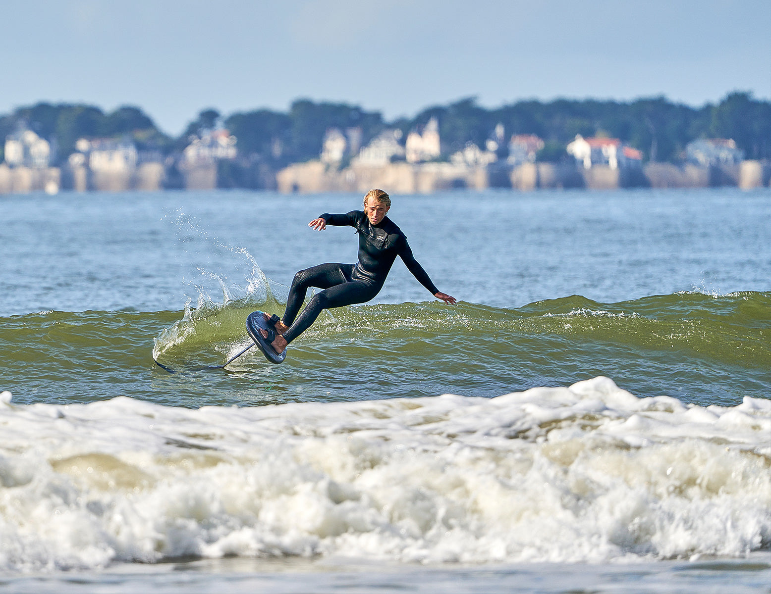 Top turn en surf foil