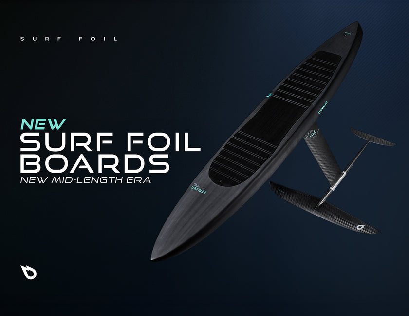 GEAR: NEW MID-LENGTH AND DOWNWIND SURF FOILING BOARDS!