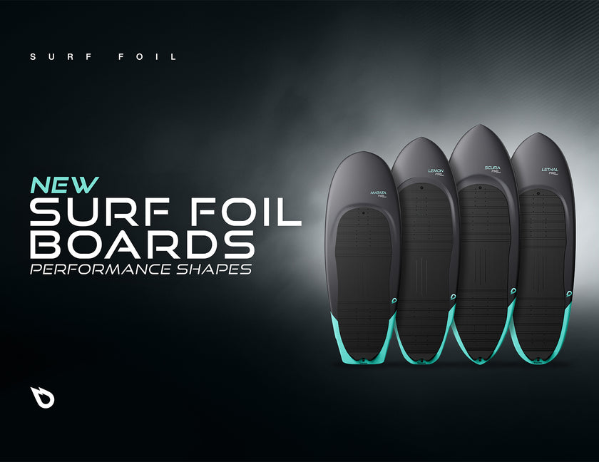 GEAR: THE PERFORMANCE SHAPES OF OUR NEW SURF FOIL RANGE!