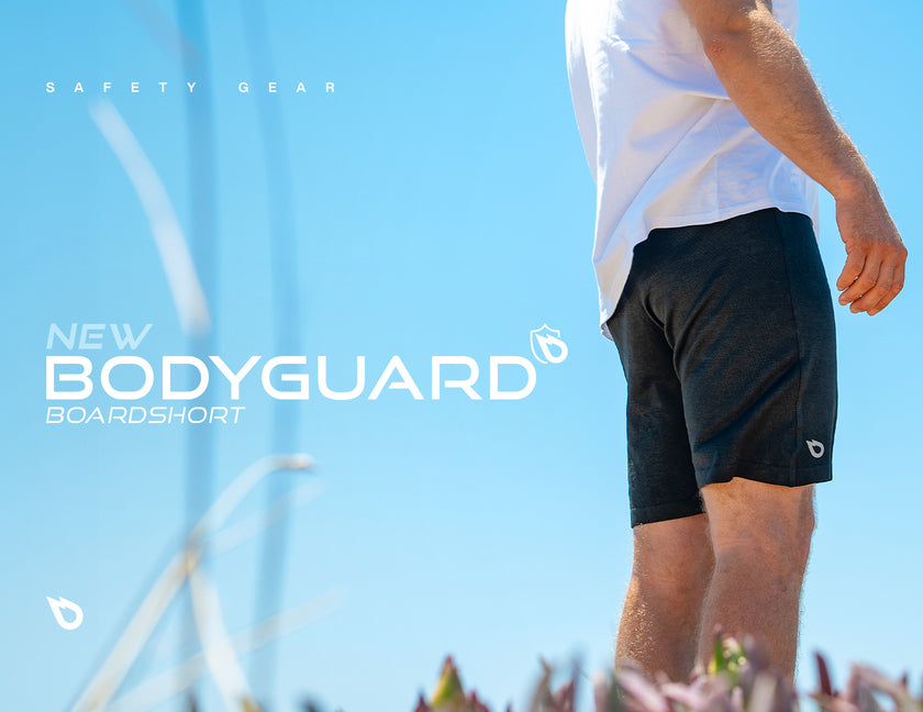 GEAR: THE CUT-RESISTANT BODYGUARD BOARDSHORT!