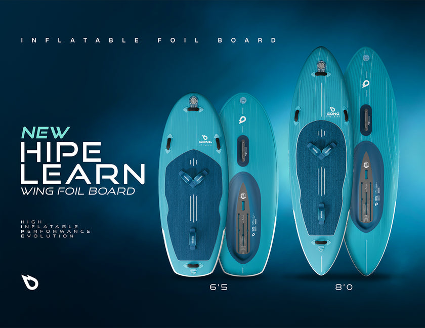GEAR : DÉBUTER LE WING FOIL À VOTRE RYTHME AVEC LA NOUVELLE HIPE LEARN !