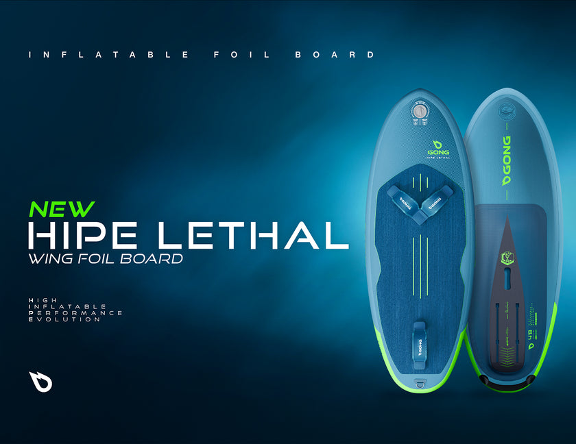 GEAR : UNE WING BOARD DE WAVE RIDING GONFLABLE AVEC LA HIPE LETHAL